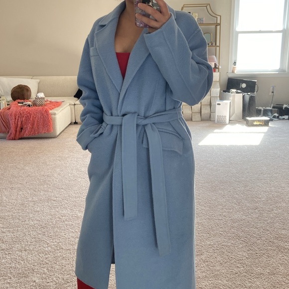 Make wool long coat. S-M - Picture 10 of 16